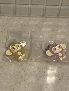 ナルミヤキャラクターズ　めじるしアクセサリー　ルッキー&ミンキー