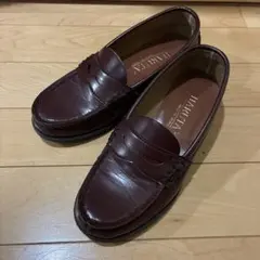 【HARUTA】ハルタ ローファー ブラウン 22cm