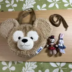 Duffy クマの顔型３wayバッグ ベージュ