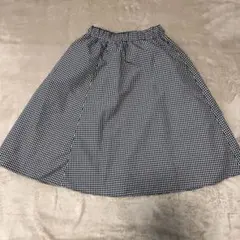 E hyphen world gallery チェック柄スカート F