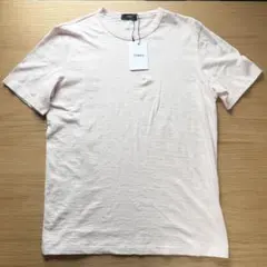 新品タグ付 Theory MEN Tシャツ M ピンクのサムネイル