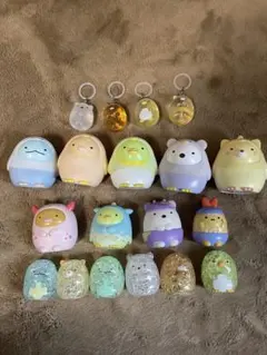 すみっコぐらし フィギュア マスコット ガチャガチャ　セット　クラッシュライト