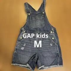 GAP kids Mサイズ ハーフオーバーオール デニム 120〜130