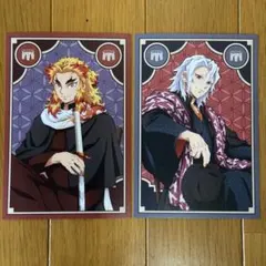 鬼滅の刃 アニプレックス AGF 2023 ポストカード 煉獄杏寿郎　宇髄天元