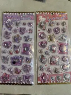 お得！クロミ＆キティウォーターシール2枚セット【正規品•新品未開封】
