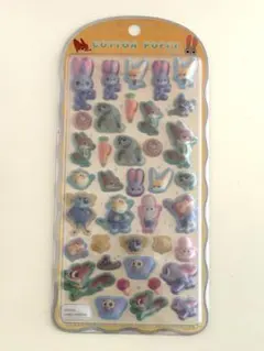 【正規品・24h発送】ズートピア コットンパフィー ボンボンドロップ シール