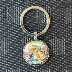Bucharest ブダペスト　キーホルダー　お土産　雑貨 ハンガリー