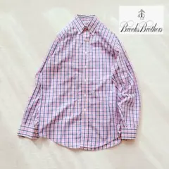❁ Brooks Brothers オーバーサイズボタンダウンシャツ 刺繍ロゴ