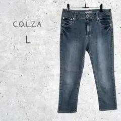【C.O.L.Z.A】　クロップド　デニムパンツ　Y2K 平成ギャル　ジーパンのサムネイル
