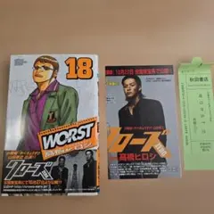 WORST 18巻　初版　帯