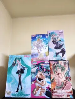 初音ミク プライズフィギュア5体まとめ売り - メルカリ
