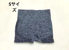 SHEIN ハイウエスト シームレス ショートレギンス グレーSサイズのサムネイル