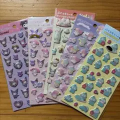 サンリオキャラクターぷくっとシール 5セット