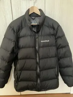 【美品】montbell パーマフロスト ライトダウンジャケット　ブラック　Ｌ