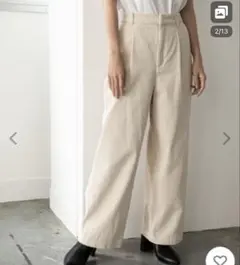 ローリーズファームコーデュロイワイドパンツ Mサイズ