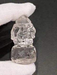 天然石 水晶 大黒様 小