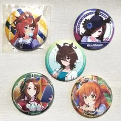 ウマ娘 缶バッジ 5点セット