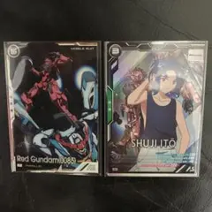 アーセナルベース　赤いガンダム　パラレル シュウジ　Mレア