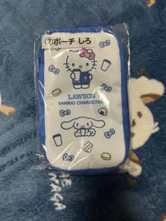 サンリオ当たりくじ　LAWSON ハローキティ シナモン ポーチ