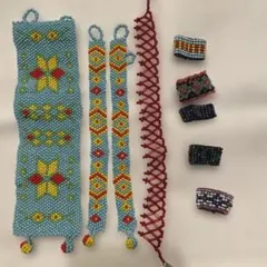 手作りビーズチョーカー　ブレスレット　指輪まとめ売り