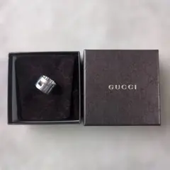 GUCCI シルバーリング 専用ボックス付き