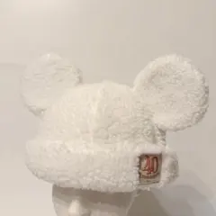 東京ディズニーリゾート 40周年限定 ボアキャップ ホワイト