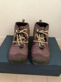 KEEN20cmパープルキッズハウザーツーチャッカ ウォータープルーフブーツのサムネイル