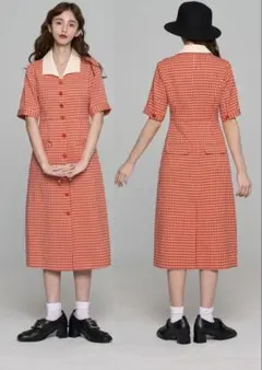 Tnewties メニュー表で顔を隠してる ワンピース トゥエンティーズ Tnewtiesトゥエンティーズ【メニュー表で顔を隠している】オープン