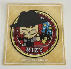 ライジー　ワッペン　JSB3 15周年 RIZY 刺繍ワッペン