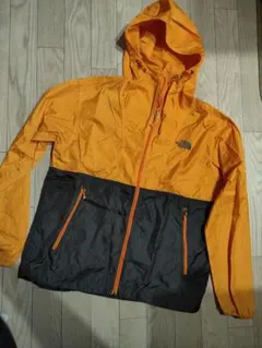 THE NORTH FACE オレンジ黒ジャケット　マウンテンパーカー
