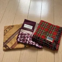 新品未使用ハンカチ3枚セットKENZO、トラサルディ、MCM