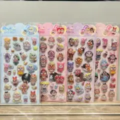 M*様 【全4点】クライベイビー　ぷくぷく　立体　シール