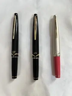 【ジャンク品】セーラー万年筆 3本セット ペン先•インクなし