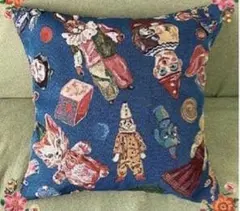 新品 ナタリーレテ クッションカバー バード 45×45cm 鳥 とり ゴブラン