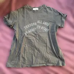 Mila Owen プリントTシャツ Sサイズ グレーのサムネイル