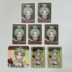 カラフルピーチ　スイーツパラダイス　シヴァ　コースター　カード