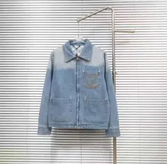 人気 ライトブルー デニムジャケット メンズ