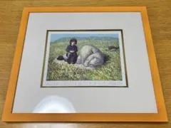 井上直久 限定版画　「丘の道しるべ」 87/200(保証書あり) 井上直久 限定版画 「丘の道しるべ」 87/200(保証書あり)