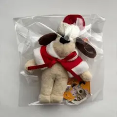 韓国限定 ウォレスとグルミット グルミット ぬいぐるみキーリング クリスマス