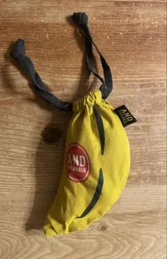 AND PACKABLE エコバッグ バナナ柄