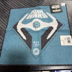 ⭐️未使用品タグ付✨STAR WARS ミニタオル ブルー