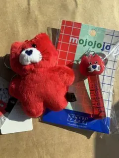 mojojojoローリーズファーム トイキーホルダー REDネコ