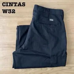 CINTAS カーゴパンツ ワークパンツ 黒 W32 ワークウェア 古着アメカジのサムネイル