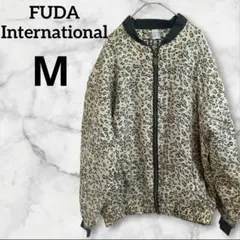 FUDA International【M】ヒョウ柄 ジャケット レオパード 薄手