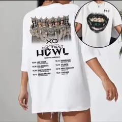 XG Tシャツ　XG×DIDU ベージュXS Garment Dye Crew Neck Tee / BLUE GRAY – XGALX OFFICIAL SHOP