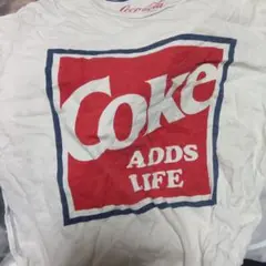 Coca-Cola Coke Adds Life Tシャツ sサイズ中古