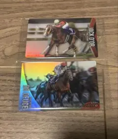 サラブレッドコレクションホース 2枚セット ジャックドール ドウデュース