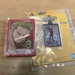 ワンピース　一番くじ　アクリルボード　ゾロ　サンジ セット