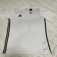 adidas ホワイト Tシャツ 2XL ストライプ