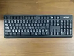 BUFFALO BSKBW110S ワイヤレスキーボード本体とワイヤレスマウス